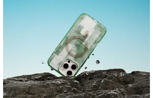 Moshi iGlaze MagSafe Case for iPhone 16 Pro Max - Sunlit Green