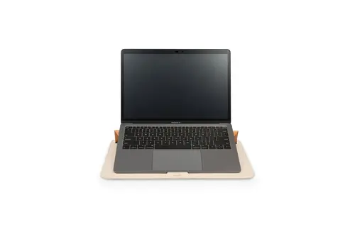 Moshi Muse 3-in-1 Slim Laptop Sleeve and Stand 13-14 inch laptops - Luna Pink