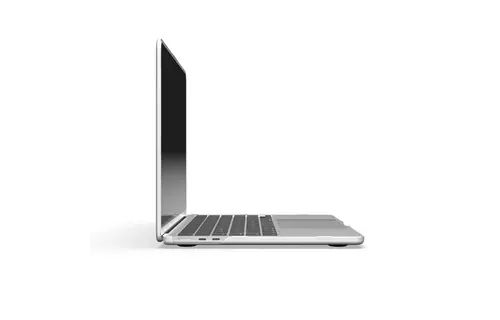 Moshi iGlaze Hardshell Slim Case for Apple MacBook Air 15" M2/M3/M4 - Stealth Clear