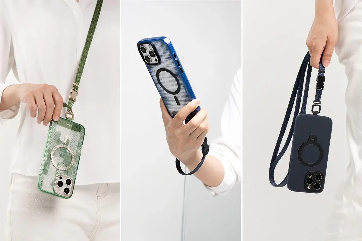 Moshi 2-in-1 Wrist/Body Strap - Mist White