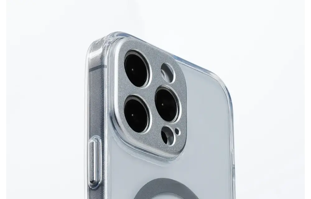 Moshi iGlaze MagSafe Case for iPhone 16 Pro Max - Luna Silver