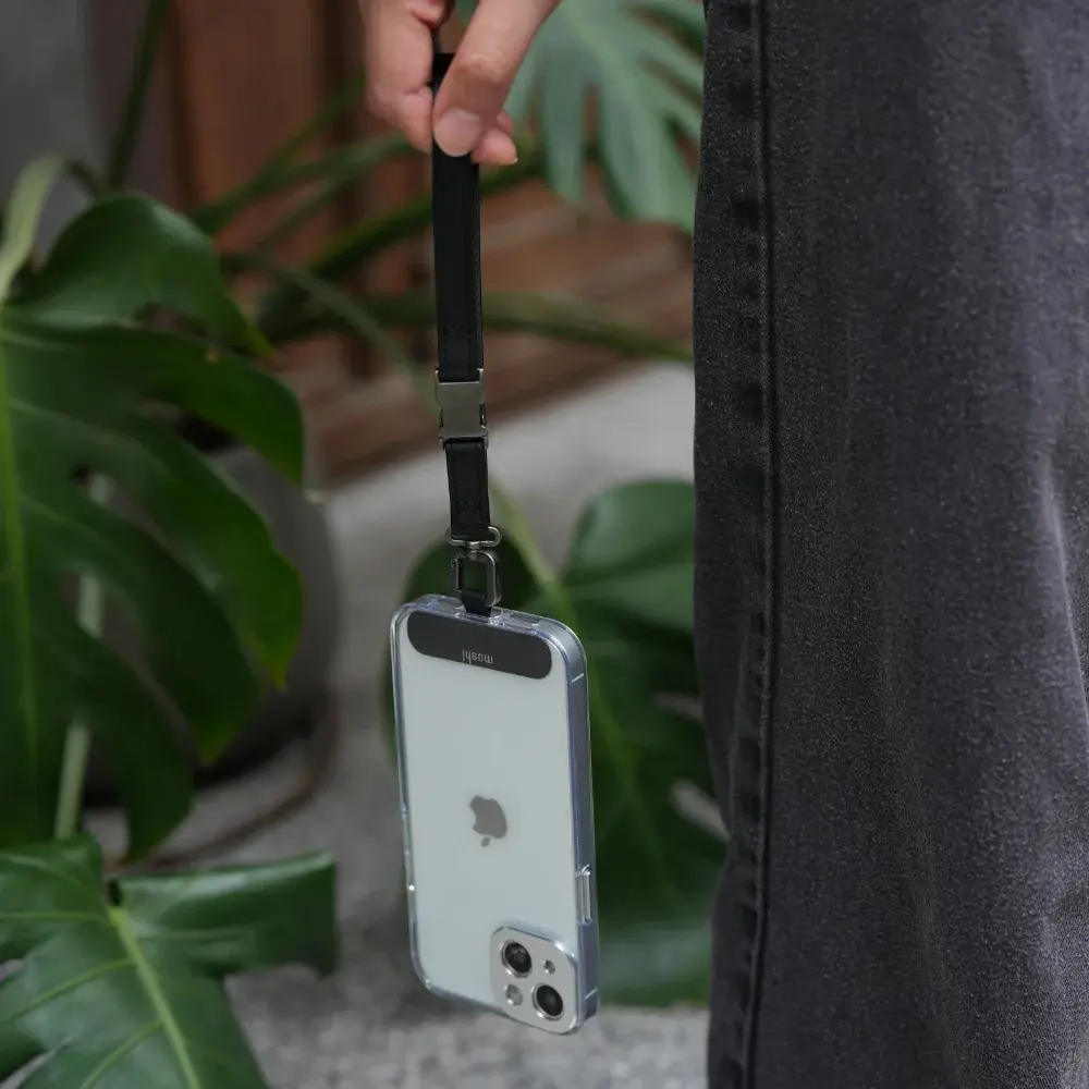 Moshi 2-in-1 Wrist/Body Strap - Midnight Black