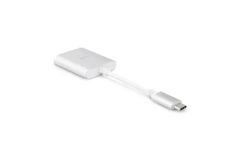 Moshi USB-C Digital Audio 3.5mm with Charging Adapter - Silver