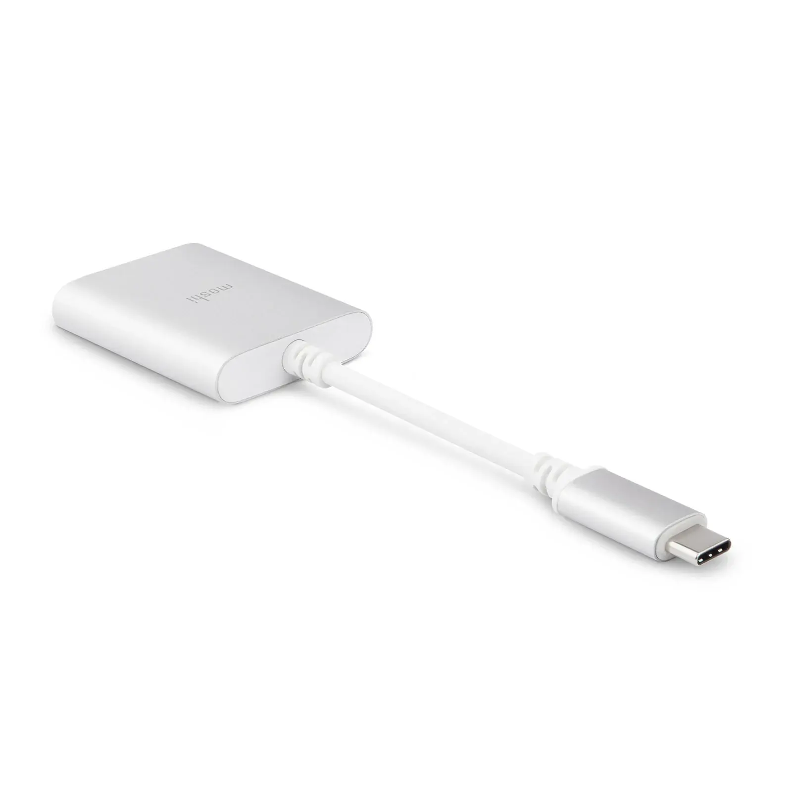 Moshi USB-C Digital Audio 3.5mm with Charging Adapter - Silver