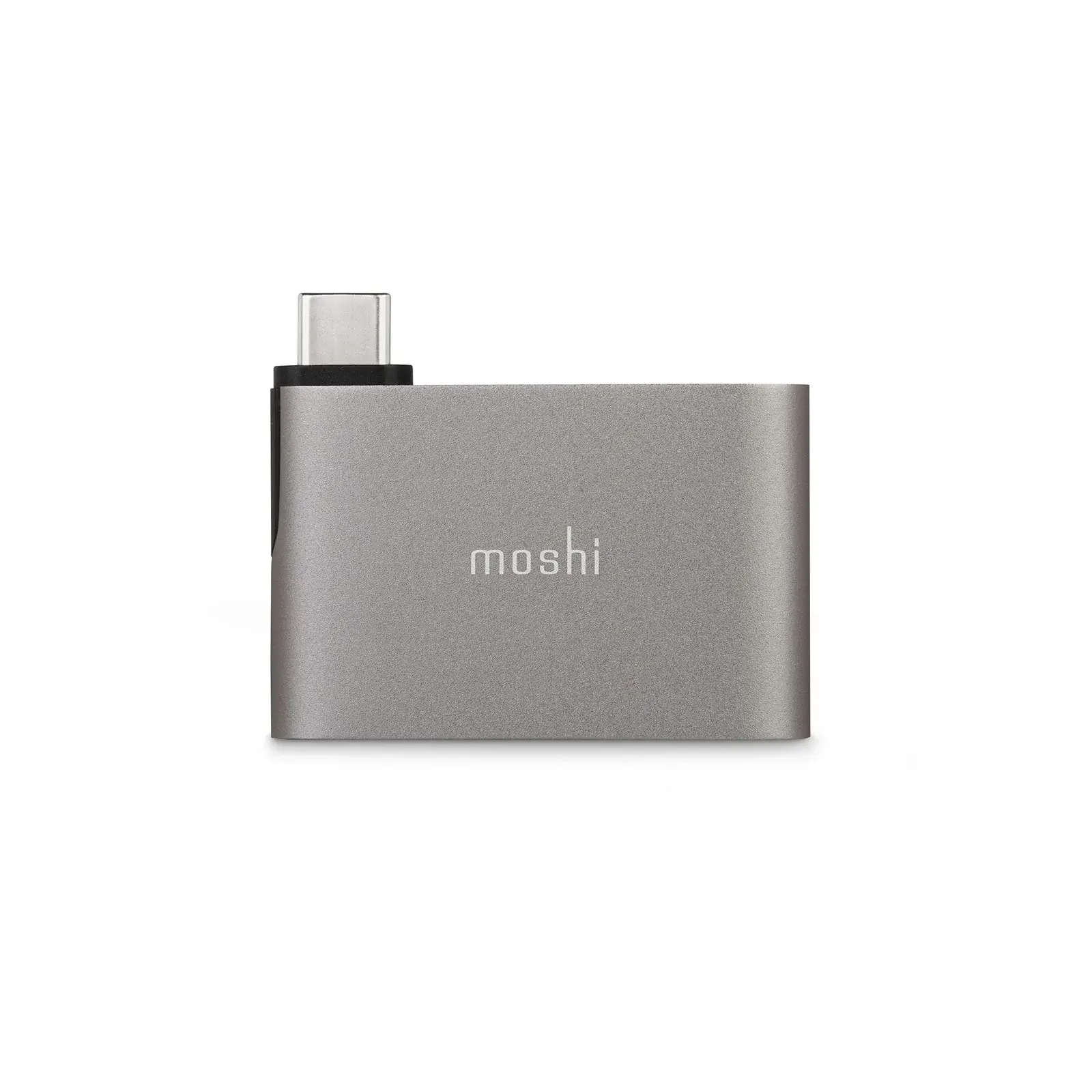 Moshi USB-C to Dual USB-A Adapter - Titanium Gray