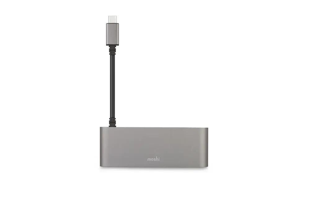 Moshi USB-C Multimedia Adapter - Titanium Gray