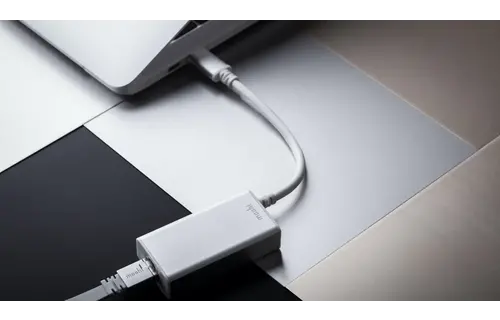Moshi USB-C to Gigabit Ethernet Adapter - Silver