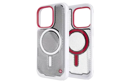 Gadget Guard Reflector MagSafe Case with G-Form Protection for Apple iPhone 16 Pro - White