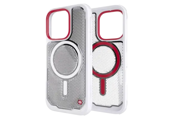 Gadget Guard Reflector MagSafe Case with G-Form Protection for Apple iPhone 16 Pro - White