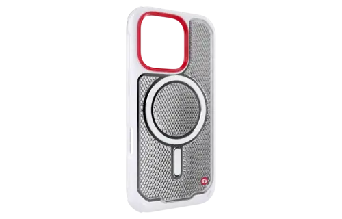 Gadget Guard Reflector MagSafe Case with G-Form Protection for Apple iPhone 16 Pro - White