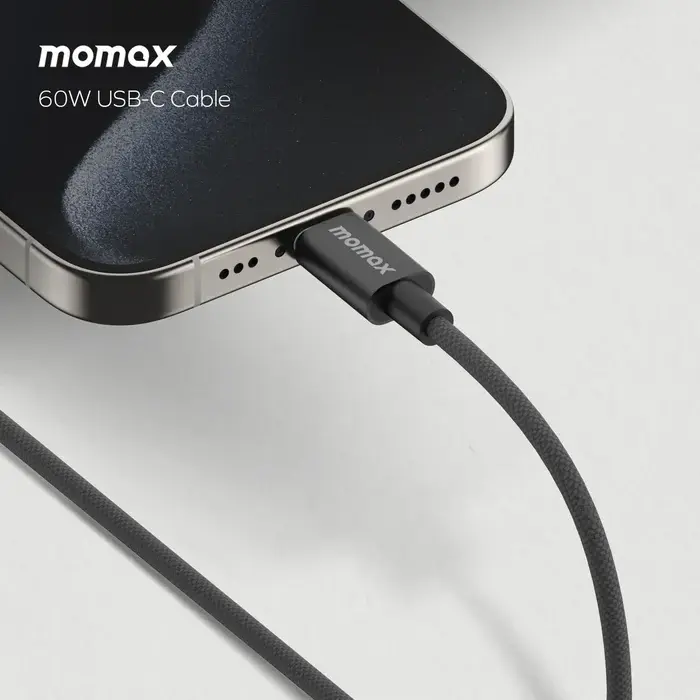 Momax Elite 60W USB-C Cable 1.5M - Titanium