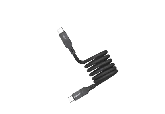 Momax MagLink Magnetic USB-C to USB-C Cable 100W Cable 1M - Black