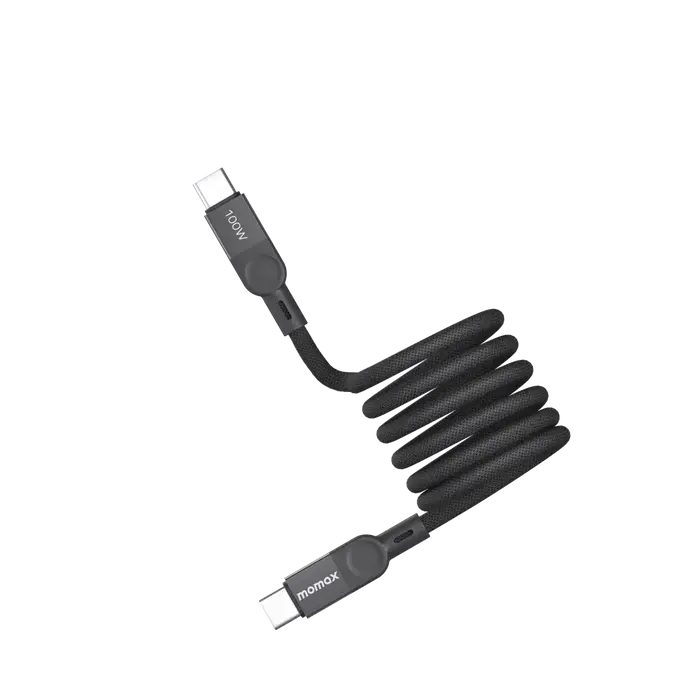 Momax MagLink Magnetic USB-C to USB-C Cable 100W Cable 1M - Black