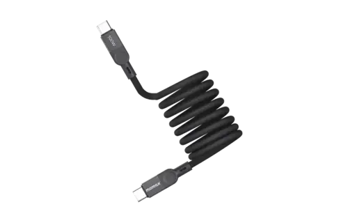 Momax MagLink Magnetic USB-C to USB-C Cable 100W Cable 2M - Black