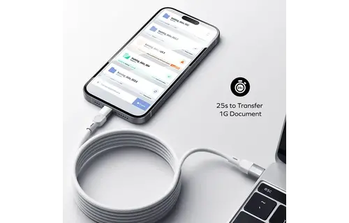 Momax MagLink Magnetic USB-C to USB-C Cable 100W Cable 2M - Black