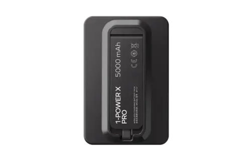Momax 1-Power X Pro Magnetic Wireless Power Bank with Stand And Built-In USB-C Cable 5000mAh  - Black