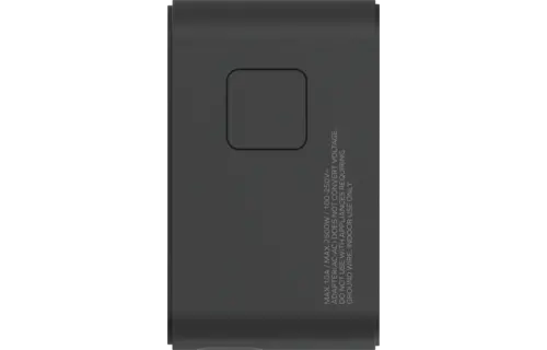 Momax 1 World Plus 70w Gan 3 Port + AC Travel Adapter with Retractable USB-C Cable - Black
