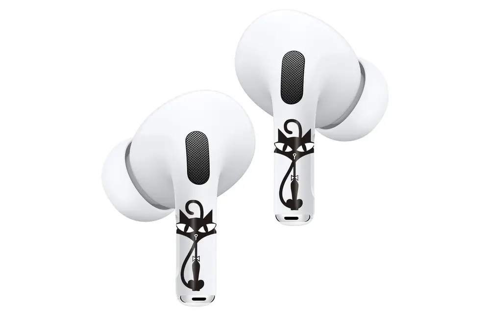 Rock Max AirPods Art Skin for AirPods Pro 2 / Pro - Black Cat