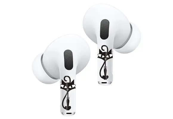 Rock Max AirPods Art Skin for AirPods Pro 2 / Pro - Black Cat