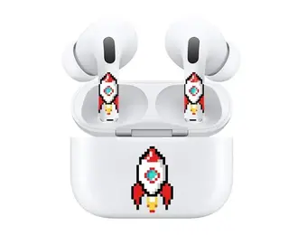 Rock Max AirPods & Charging Case Art Skin Set for AirPods Pro 2 / Pro - Rocket