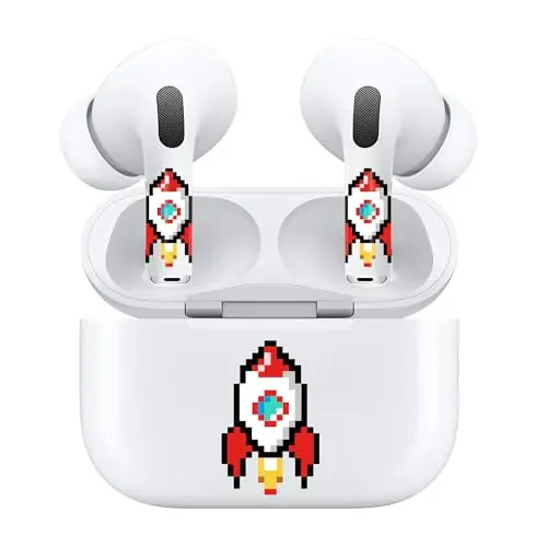 Rock Max AirPods & Charging Case Art Skin Set for AirPods Pro 2 / Pro - Rocket