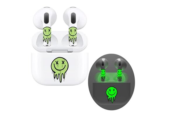 Rock Max AirPods & Charging Case Art Skin Set for AirPods 3 - Melting Smile
