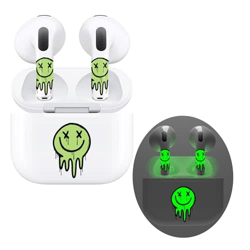 Rock Max AirPods & Charging Case Art Skin Set for AirPods 3 - Melting Smile