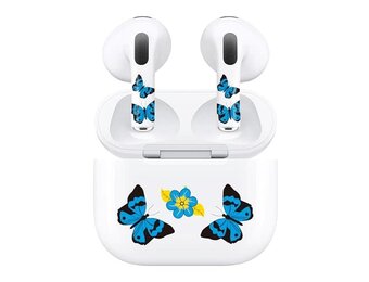 Rock Max AirPods & Charging Case Art Skin Set for AirPods 3 - Butterfly