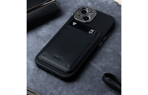 Moshi Magnetic Slim Wallet - Black