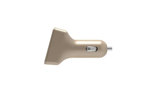 Kanex 3-Port Car Charger 4.4A - Gold