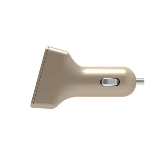 Kanex 3-Port Car Charger 4.4A - Gold
