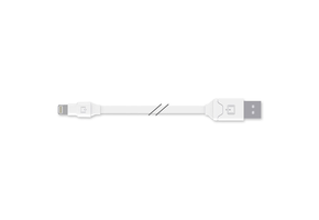 Qmadix Apple Lightning Cable 6ft/1.8m - White