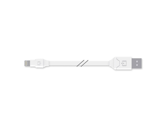 Qmadix Apple Lightning Cable 6ft/1.8m - White