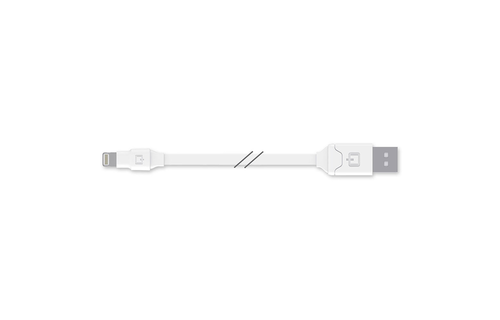 Qmadix Apple Lightning Cable 6ft/1.8m - White