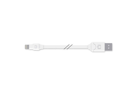 Qmadix Apple Lightning Cable 6ft/1.8m - White