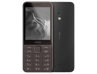 Nokia 235 4G Dual Sim keyboard Phone 2.8" Display- Black