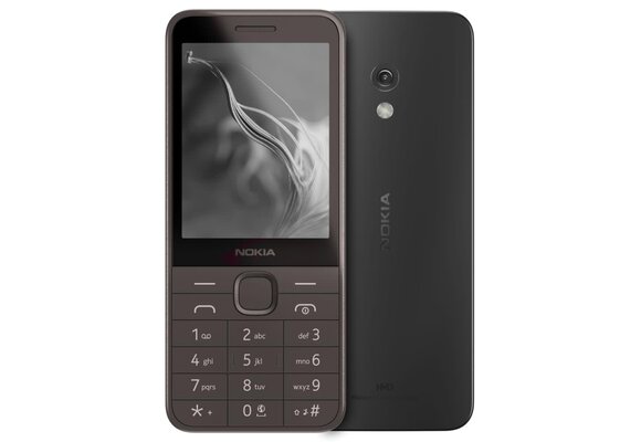 Nokia 235 4G Dual Sim keyboard Phone  2.8" Display- Black