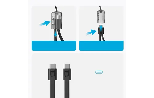 Anker Power Bank Powercore 30W Portable Charger with USB C Cable Lanyard 20,000mAh - Black