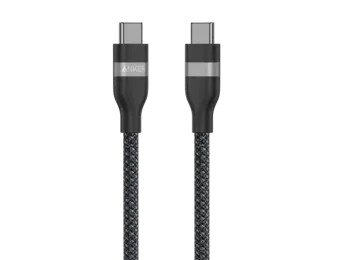 Anker USB-C to USB-C Cable 240W Upcycled Braided 3ft/0.9m - Black