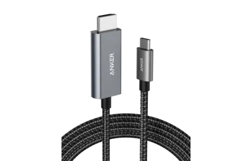 Anker Powerline USB-C to HDMI Nylon Braided Cable 6ft/1.8m - Black
