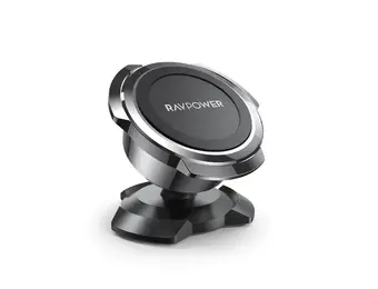 RAVPower Magnetic Car Phone Mount - Black