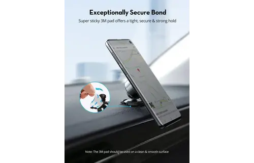 RAVPower Magnetic Car Phone Mount - Black