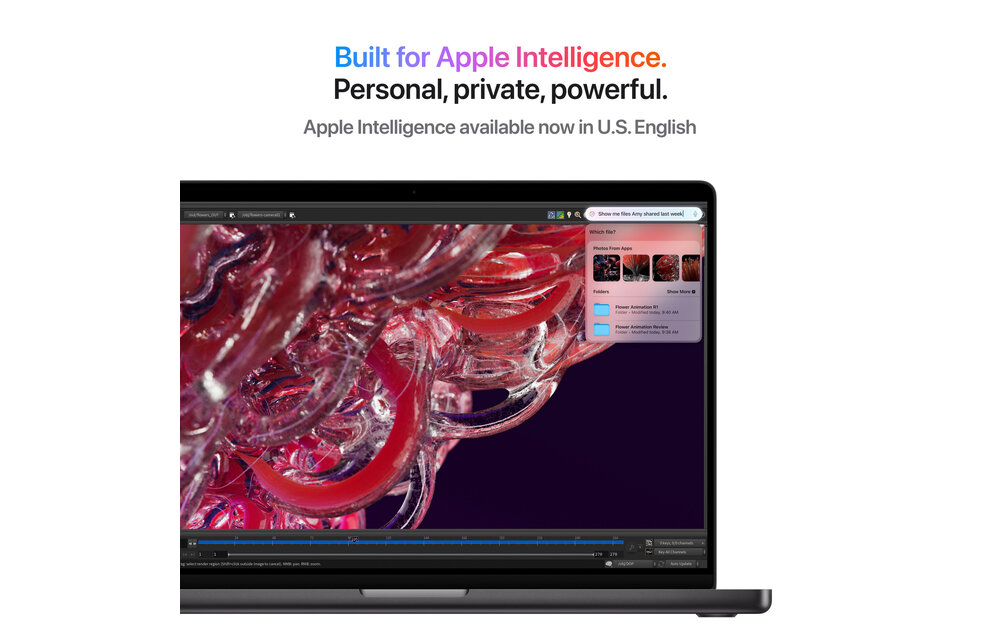 Apple MacBook Pro 14" inch M4 Max chip with 14‑core CPU and 32‑core GPU, 36GB/1TB SSD - Space Black