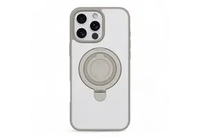 Devia Delight Series Magnetic Case with Bracket for iPhone 16 Pro max - Grey