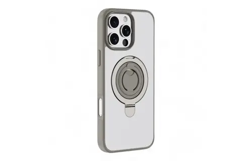 Devia Delight Series Magnetic Case with Bracket for iPhone 16 Pro max - Grey