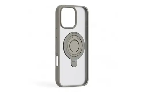Devia Delight Series Magnetic Case with Bracket for iPhone 16 Pro max - Grey