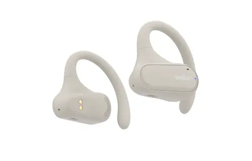 Belkin SoundForm Clear Fit Open-Ear Wireless Earbuds - White