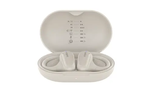 Belkin SoundForm Clear Fit Open-Ear Wireless Earbuds - White