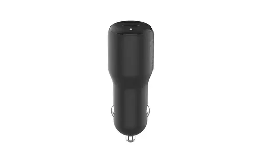 Belkin BoostCharge Dual Car Charger 42W USB-C + USB-A - Black