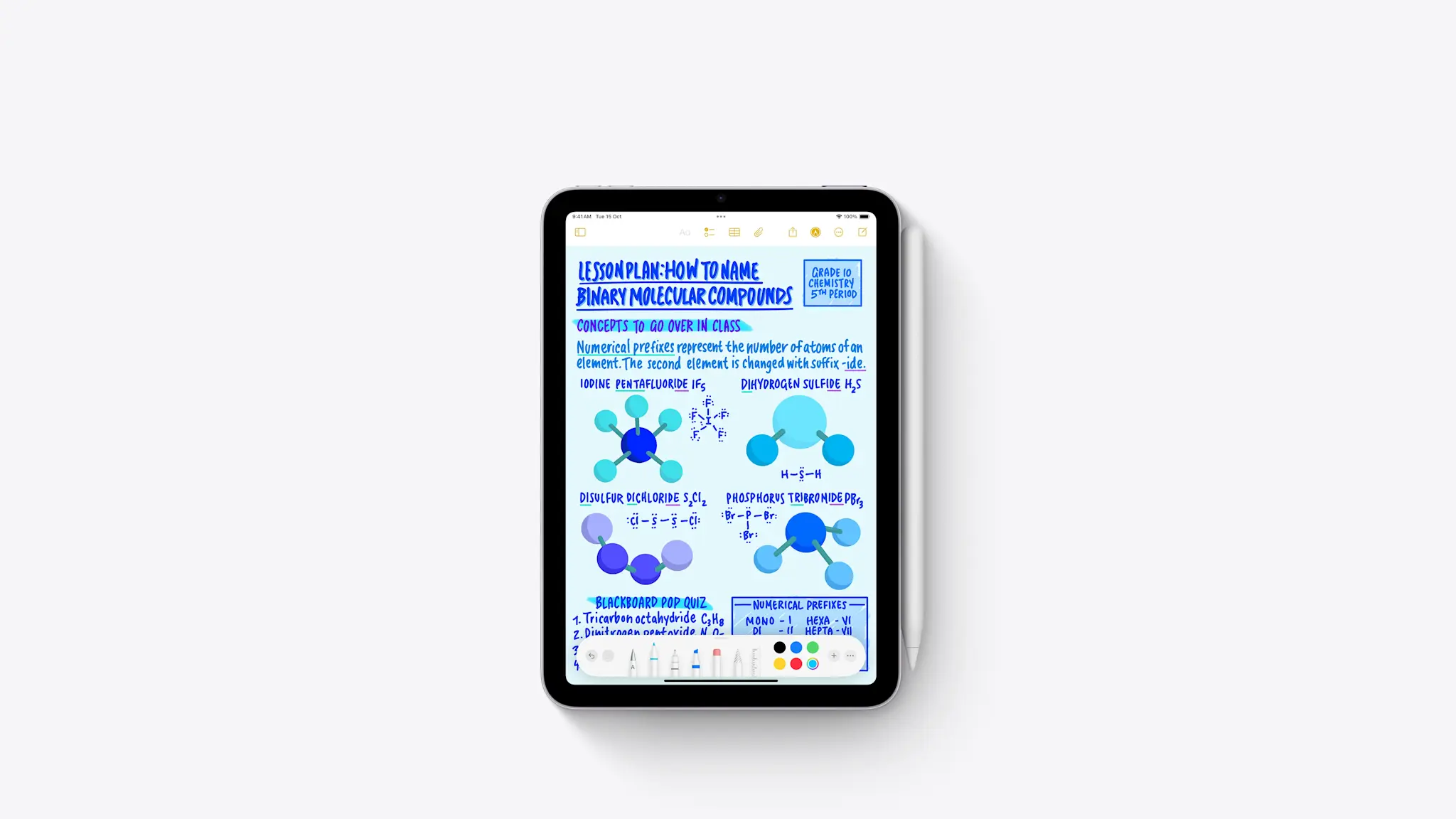 Apple iPad Mini 7 A17 Pro WiFi + Cellular 128GB - Space Gray